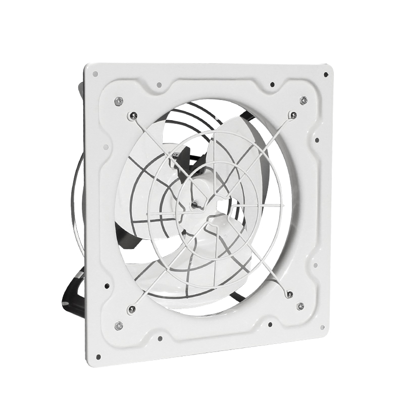 Čtvercový ventilátor výfukových plynů, ventilátor výfukových plynů z kovové stěny