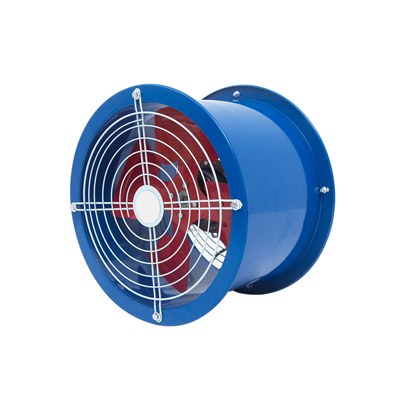 Ventilátor s nízkým hlukem axiálním tokem, nástěnný axiální tok kruhový průmyslový ventilační výfukový ventilátor